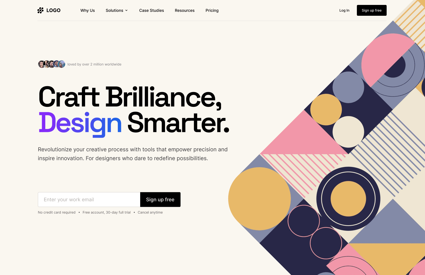 Website template